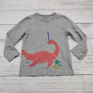 4/5 Mini Boden Nessie Screenprint Tee